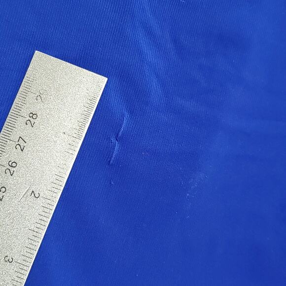 Blondie Nites Blue One Shoulder Jewel Embellished Formal Evening Prom Dress 5 - Picture 5 of 8